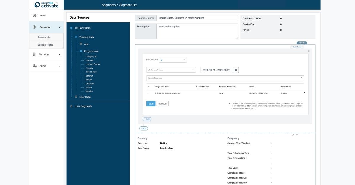 Technical challenges behind Streamhub’s Audience Segment Builder